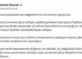 Bakan Şimşek: Bütçe disiplinini korumaya devam ediyoruz