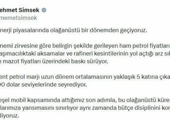 Bakan Şimşek: Bütçe disiplinini korumaya devam ediyoruz