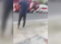 Yangın sırasında yaşanan patlama kamerada