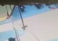 İki motosikletin çarptığı kaza kamerada; 1 ölü, 1 yaralı