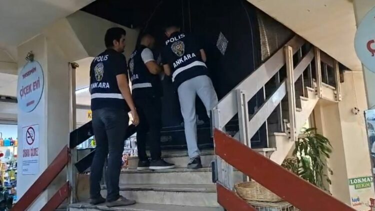 Ankara'da müstehcenlik soruşturmasında 7 kişinin tutuklandığını gece kulubü kapatıldı