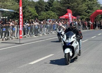 Erzincan Ergan Motofest'te drag yarışları düzenlendi