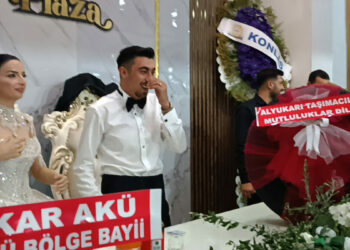 Damada düğünde altın yerine araç lastiği hediye etti