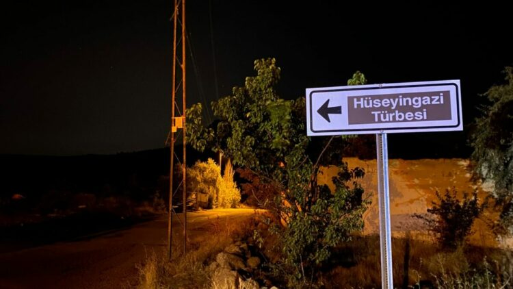 Ankara'da ağaçlık alanda yangın