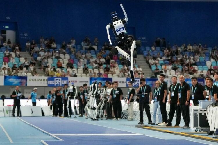 ‘Dünya İnsansı Robot Oyunları’ Çin'de başladı
