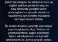 Kerem Aktürkoğlu: Tek isteğim, bu süreci en hızlı ve sağlıklı şekilde geride bırakıp takım arkadaşlarımın yanında olmak