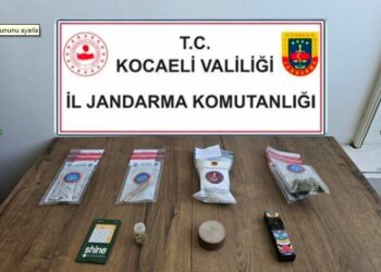 Kocaeli'de uyuşturucu operasyonu: 4 gözaltı