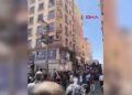 Apartman dairesinde çıkan yangın söndürüldü