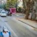 Kadıköy’de motosikletin otomobile çarptığı kaza kamerada