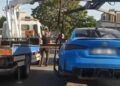 Plakası kapalı aracıyla drift atan sürücüye 281 bin TL ceza