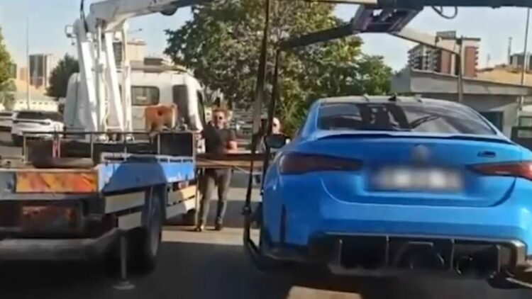 Plakası kapalı aracıyla drift atan sürücüye 281 bin TL ceza