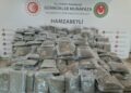 Hamzabeyli Gümrük Kapısı'nda 288 kilo esrar ele geçirildi