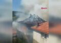 Kardeşlere ait iki ev, yangında kullanılamaz hale geldi