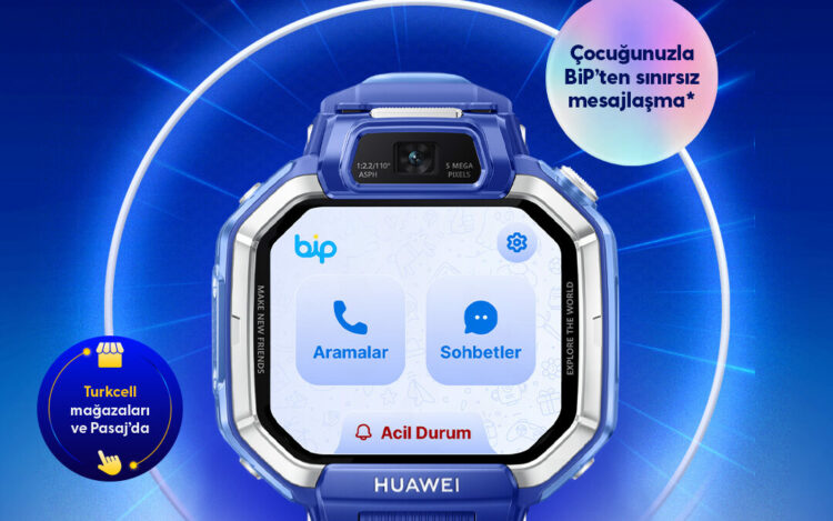 BiP entegrasyonuna sahip Huawei Watch Kids X1, satışa sunuldu