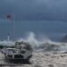 Bodrum’da feribot seferlerine fırtına engeli