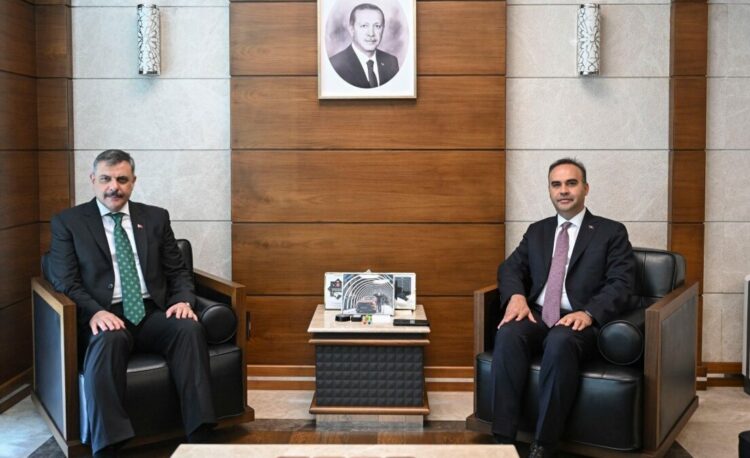 Bakanlar Kacır ve Çiftçi bir araya geldi