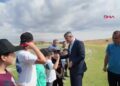 Edirne'de gölete 5 bin sazan yavrusu bırakıldı