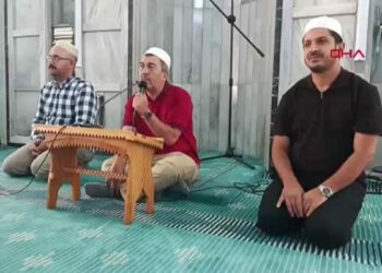 Ulucami'de şehitler için mevlit okutuldu