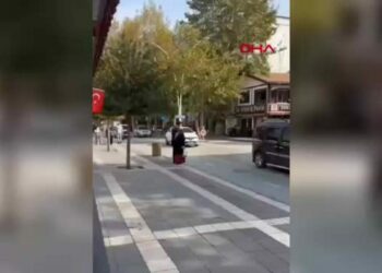 Amasya’da polisten yaşlı kadına örnek davranış