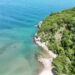 Göçkündemirci Plajı dronla görüntülendi
