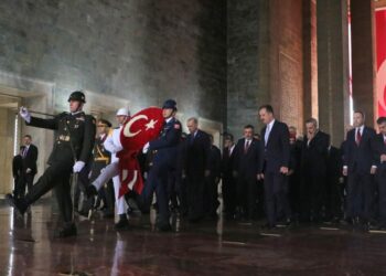 Anıtkabir'de '30 Ağustos Zafer Bayramı' töreni