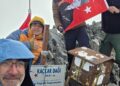 Rize’de Kaçkar Dağı’na 'Zafer’ tırmanışı