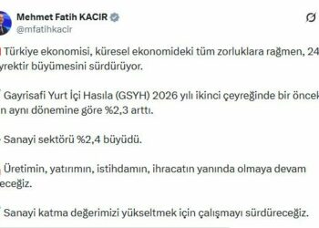 Bakan Kacır: Sanayi katma değerimizi yükseltmek için çalışmayı sürdüreceğiz