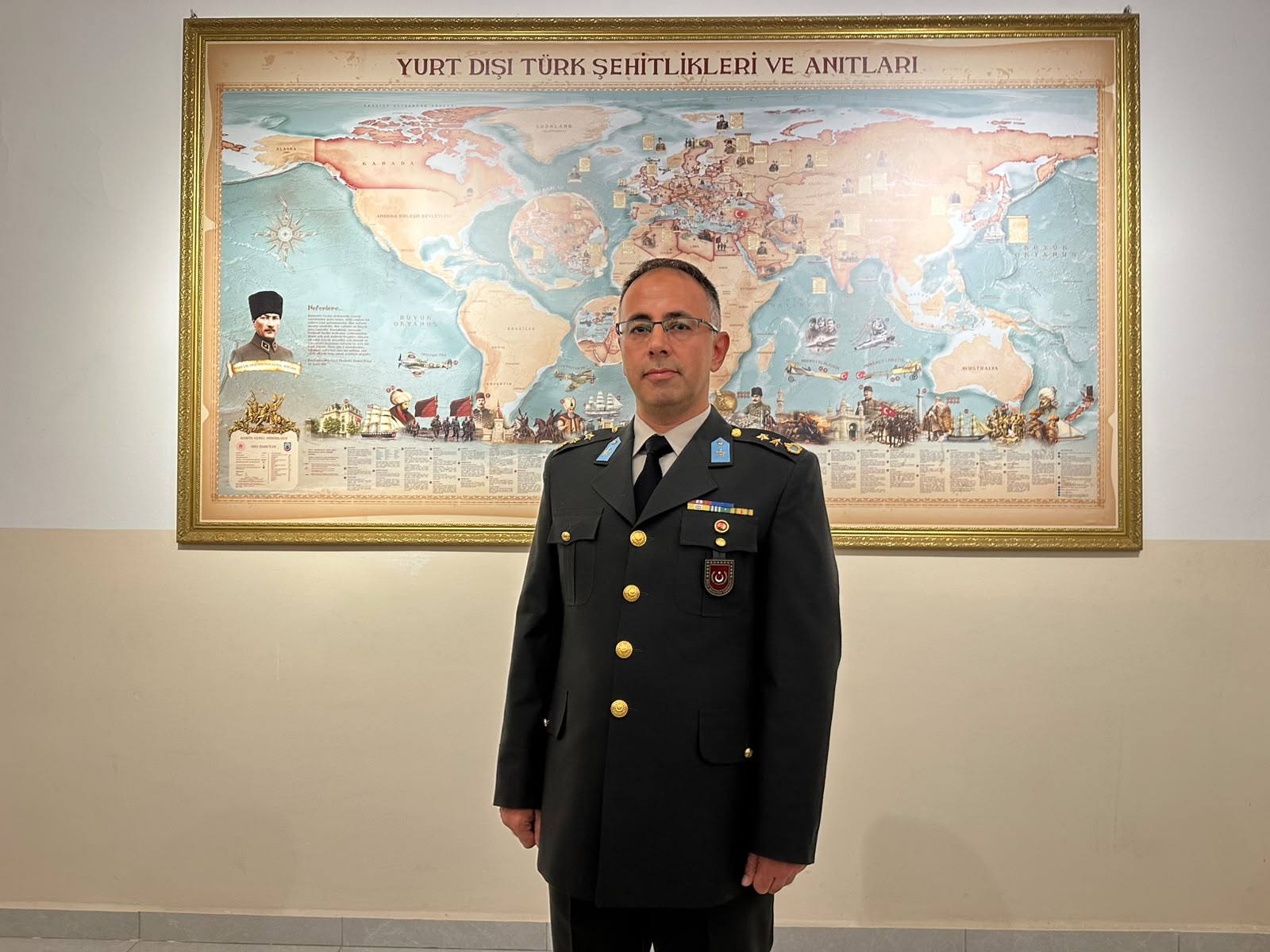 MSB Harita Genel Müdürlüğü, yurt dışındaki şehitliklerin haritasını çıkardı