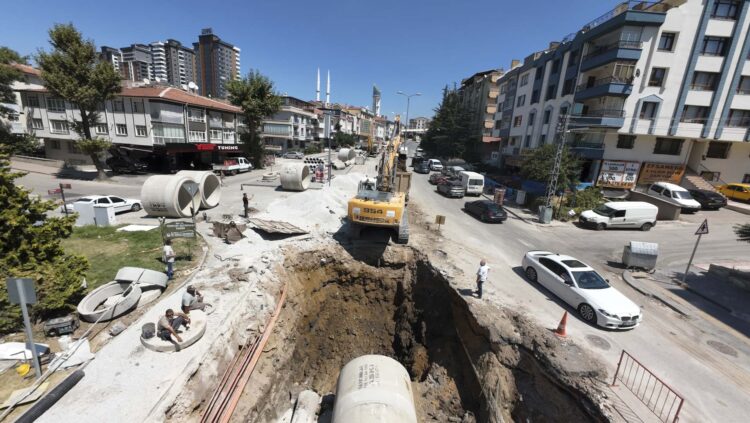 ASKİ’den Keçiören’in 40 yıllık sel sorununa kalıcı çözüm