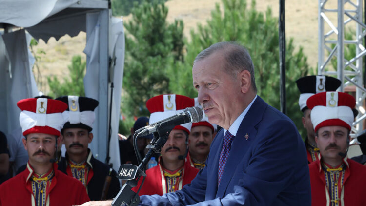 Cumhurbaşkanı Erdoğan'dan anlamlı 'Büyük Taarruz' mesajı