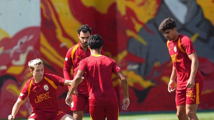 Galatasaray'da Göztepe kampı: Maç hazırlıklarına devam ediliyor