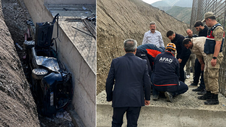 Yol genişletme çalışması yapılan alana uçtu: Feci kazada 3 kişi öldü