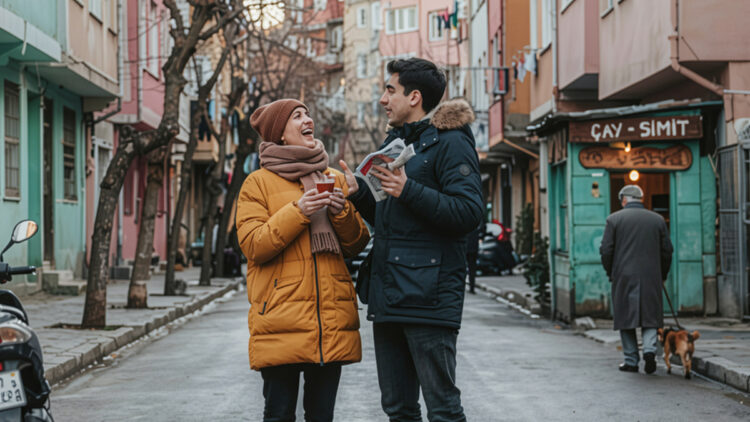 Ankara'da kız sevmek, yürek ister: Çelik bilek ister gardaş!
