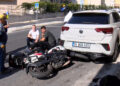 Maltepe'de hafif ticari araçla motosiklet çarpıştı: 1 yaralı
