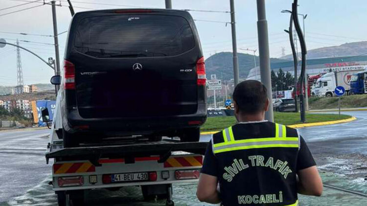 Korsan taşımacılık yaparken yakalandı, 100 bin TL ceza yedi