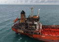 Karadeniz’de dron saldırısına uğrayan tanker, Samsun’da karaya oturdu