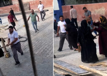 Şanlıurfa’da husumetli ailelerin kavgası kamerada: 6 yaralı