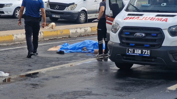 Diyarbakır’da otomobilin çarptığı yaya öldü