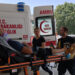 Caddede otomobiller çarpıştı; 3 yaralı