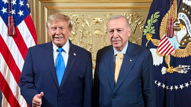 Cumhurbaşkanı Erdoğan, Trump'ın devlet başkanları onuruna verdiği davete katıldı
