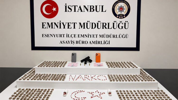 Esenyurt’ta uyuşturucu operasyonu: 2 tutuklama