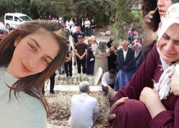 Eyüpsultan’daki otobüs yangınında hayatını kaybeden 12 yaşındaki Yüsra toprağa verildi
