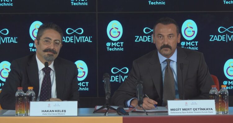 Galatasaray’dan yeni sponsorluk anlaşması: Zade Vital forma ve şort yanında yer alacak