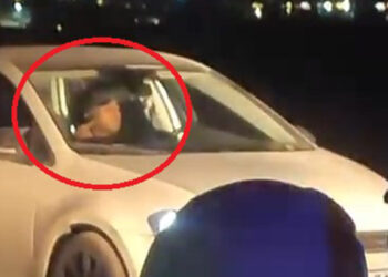 Rastgele ateş açıp silahı başına dayadı