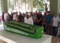 Silivri'de batan geminin kaptanı, Hatay'da toprağa verildi