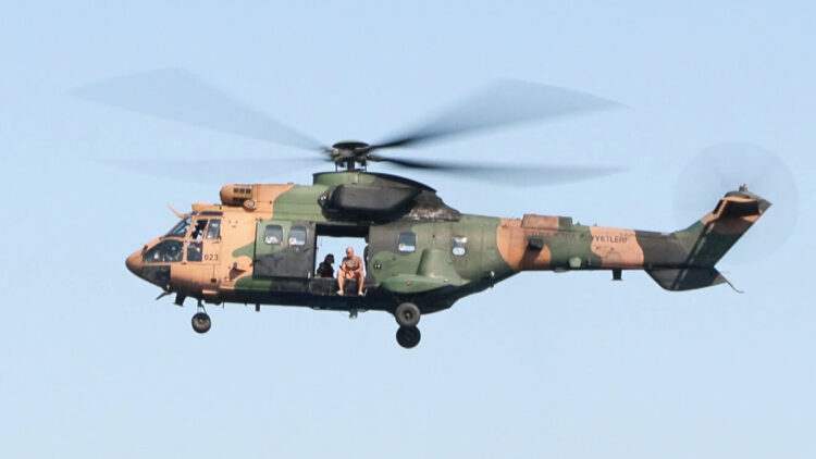 TCG IŞIN, Girne'de devam eden arama kurtarma çalışmalarına katıldı