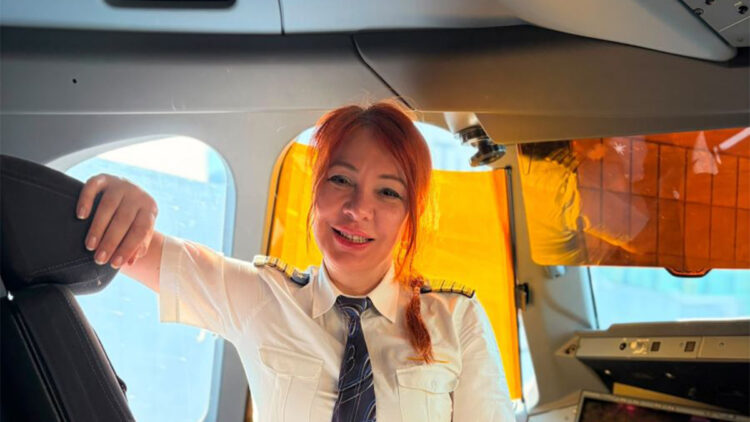 THY’nin ilk kadın kaptan pilotu emekli oldu