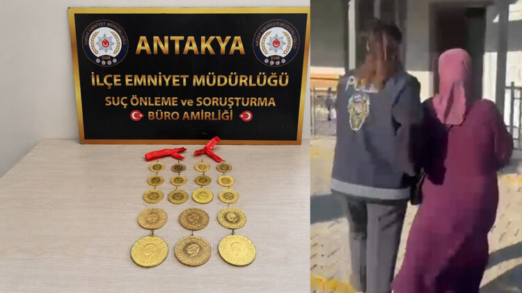 Yola düşen 500 bin liralık altın kesesini aldı: Güvenlik kamerasından yakalandı