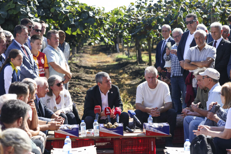 Özgür Özel’den kivi fiyatlarına tepki: “Tarlada 40 lira, markette 350 lira”