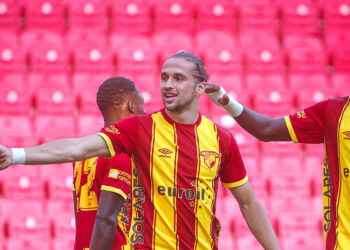 Göztepe'de Arda Okan nazar boncuğu: Performansıyla göz dolduruyor